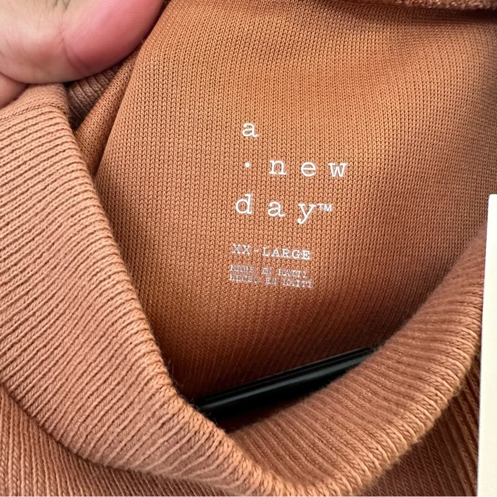 XXL Ribbed Rust Tank Top - Picture 5 of 8